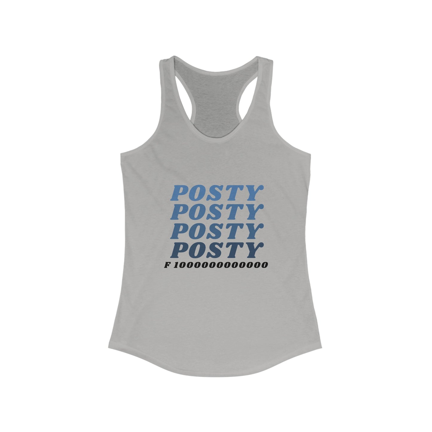 Post Malone F 1000000000000 Tour Fan T-Shirt Women's Ideal Racerback Tank