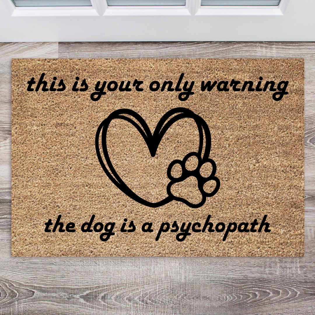 Dog-Themed Door Mats