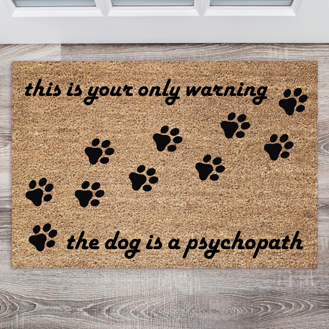 Dog-Themed Door Mats