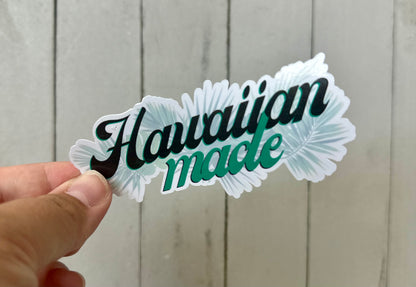 Hawaiian Made in green and black!