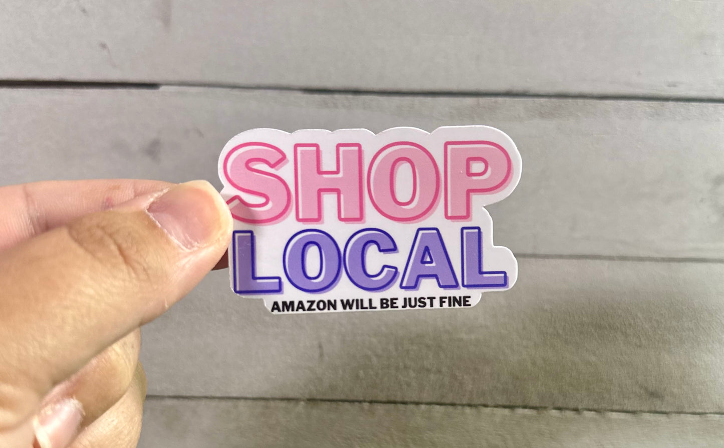 Shop Local Pink