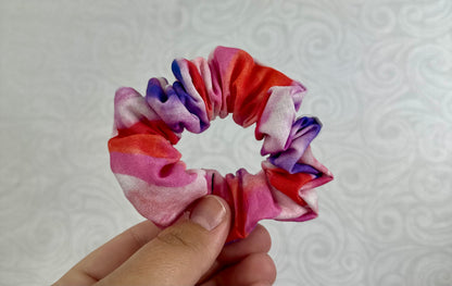 Scrunchie - Pink Abstract