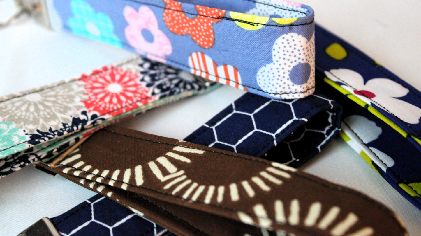 Perfectly Patterned Collection Fabric Wristlet Keychains