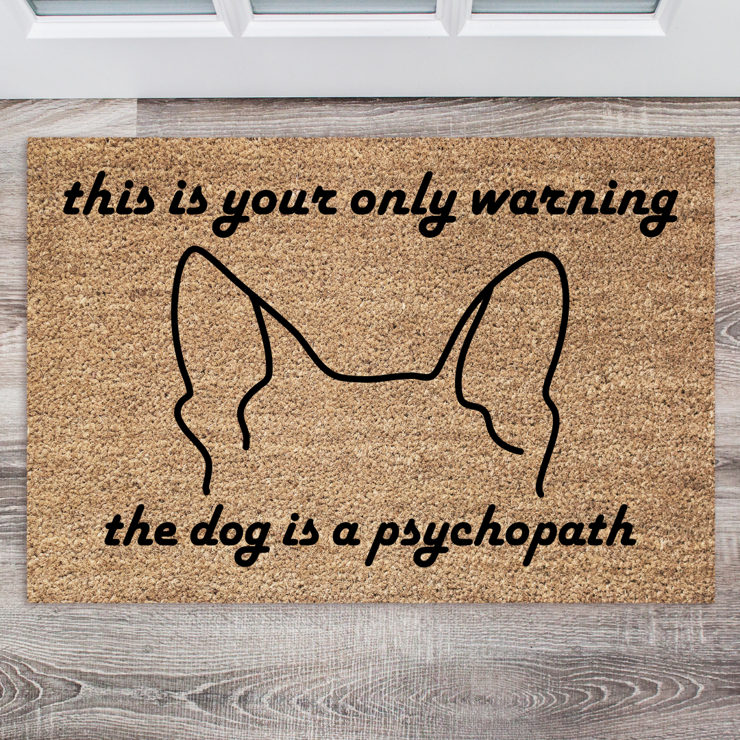 Dog-Themed Door Mats