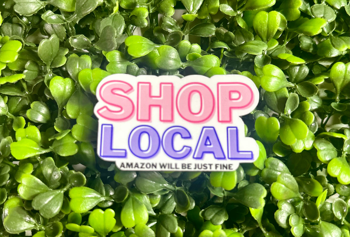 Shop Local Pink