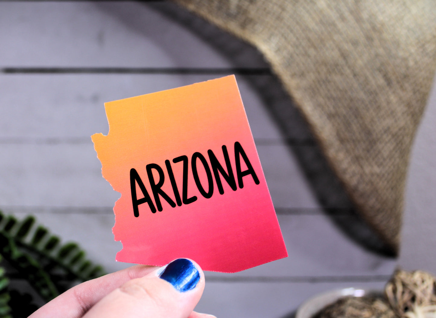 Arizona State Decal/ Sticker perfect for laptops, water bottles and more!