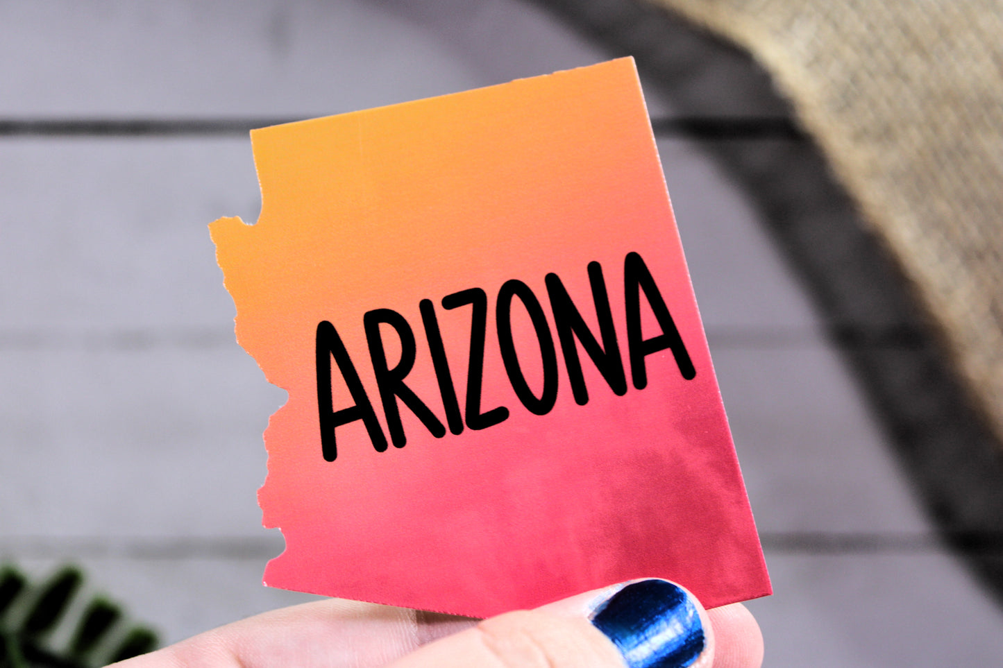 Arizona State Decal/ Sticker perfect for laptops, water bottles and more!