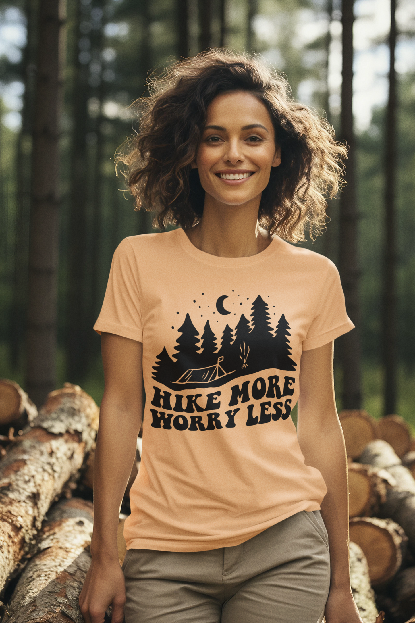 Hike More Worry Less T-Shirt