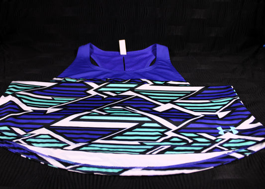 Under Armour Heat Gear Fitted Racerback Tank Top Girl's Youth XLarge