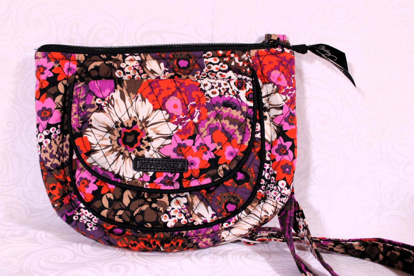 Vera Bradley “Rosewood” Lizzy Crossbody Bag