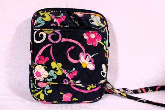 "Ribbons" patterned Vera Bradley Crossbody (Retired Pattern)