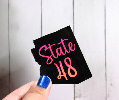 State 48 Decorative Sticker - Basic