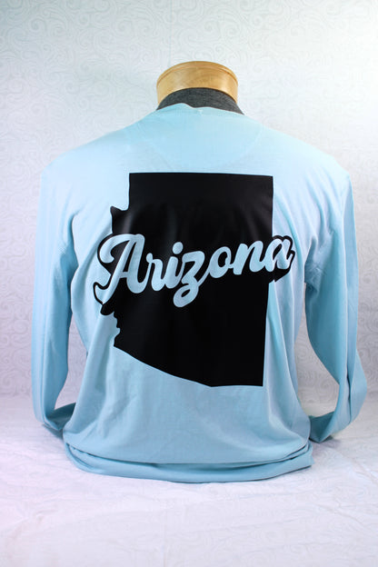 CLEARANCE Arizona Double-Sided Long Sleeve Tee: Twice the Style, Twice the Comfort!