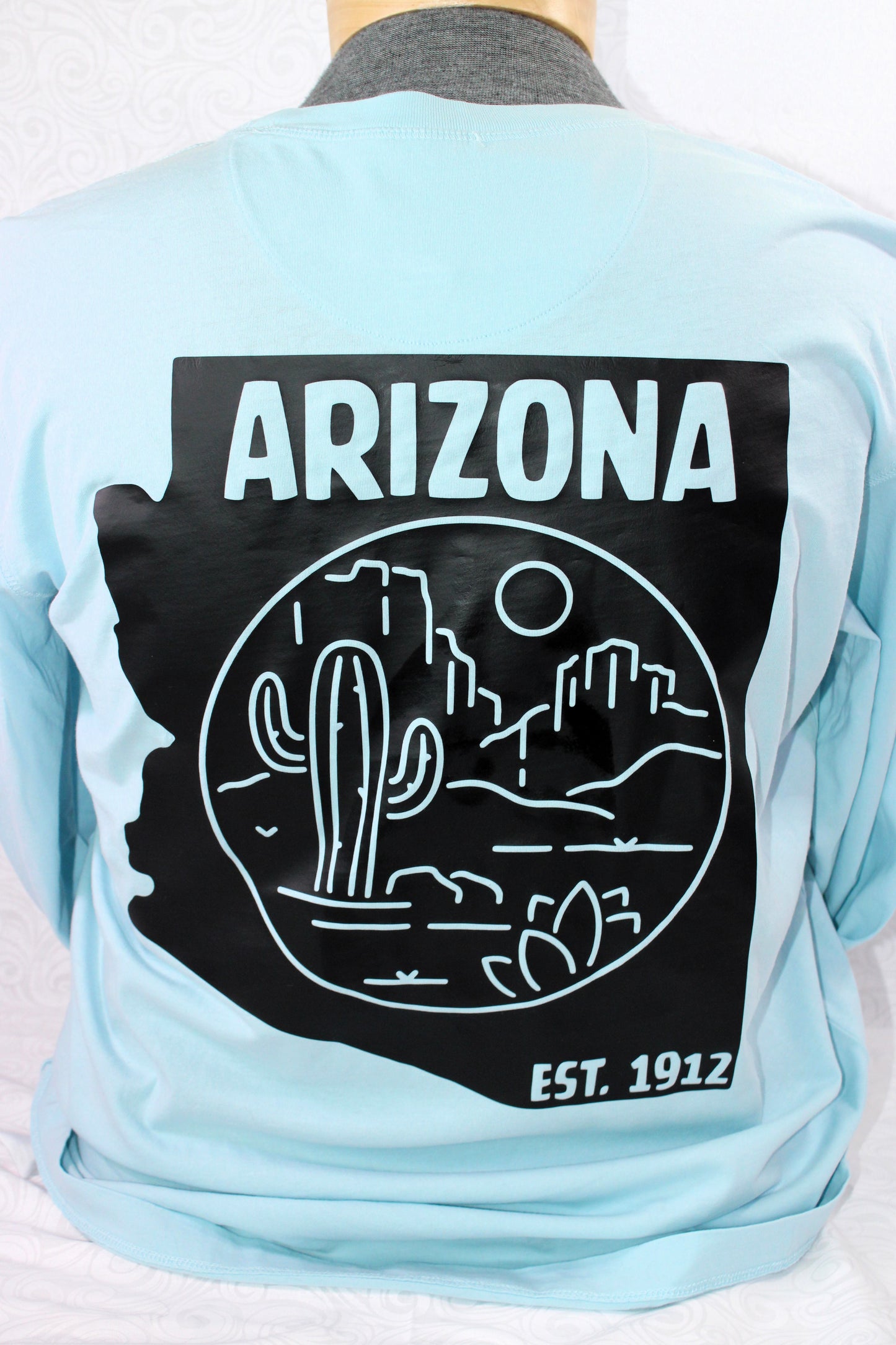 Arizona Double-Sided Long Sleeve Tee: Twice the Style, Twice the Comfort!