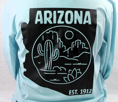 Arizona Double-Sided Long Sleeve Tee: Twice the Style, Twice the Comfort!