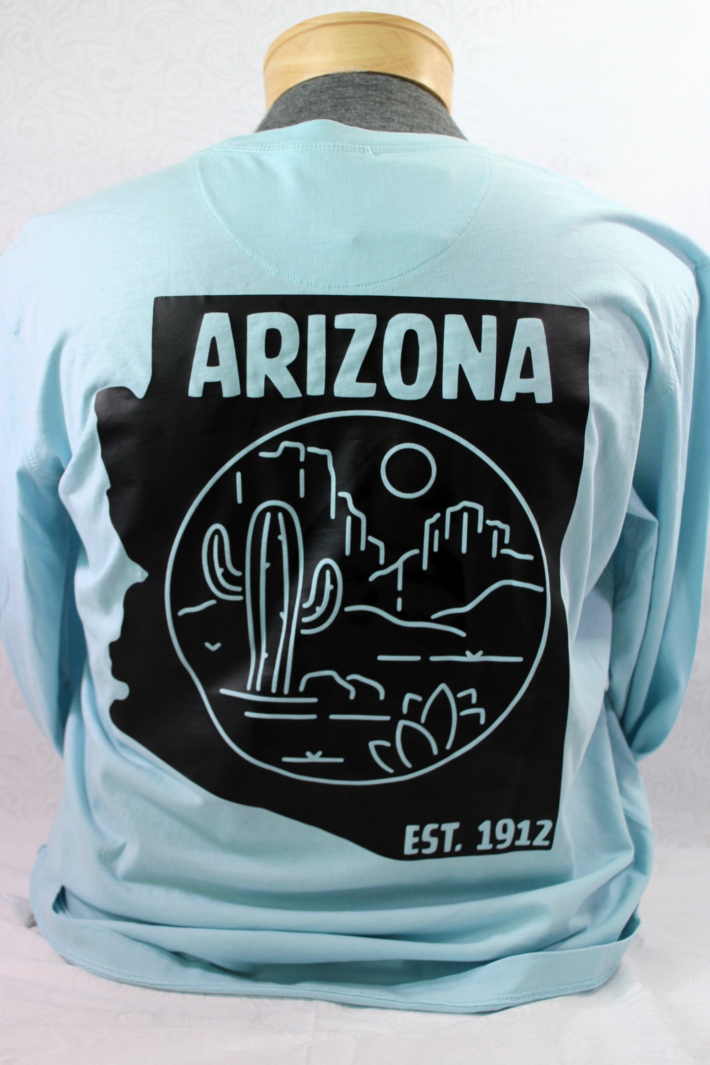 Arizona Double-Sided Long Sleeve Tee: Twice the Style, Twice the Comfort!