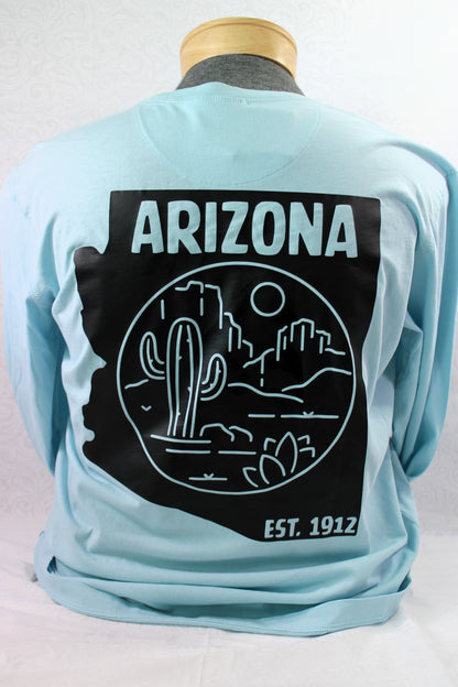 Arizona Double-Sided Long Sleeve Tee: Twice the Style, Twice the Comfort!