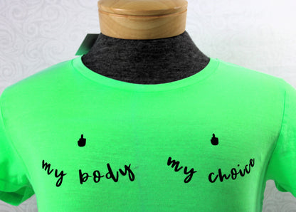 My Body, My Choice Women Empowerment Crop Top