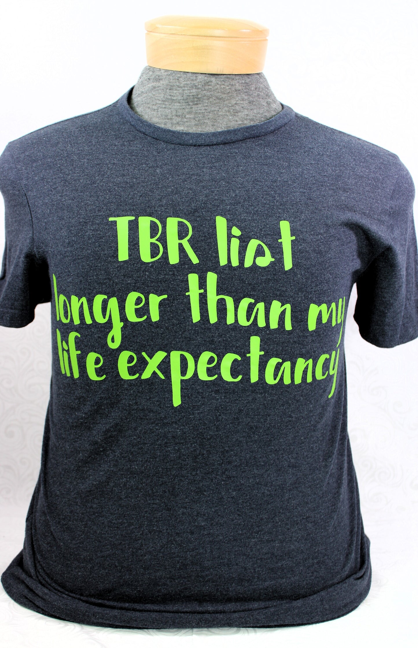 TBR List Longer Than My Life Tee: Embrace the Reading Adventure!