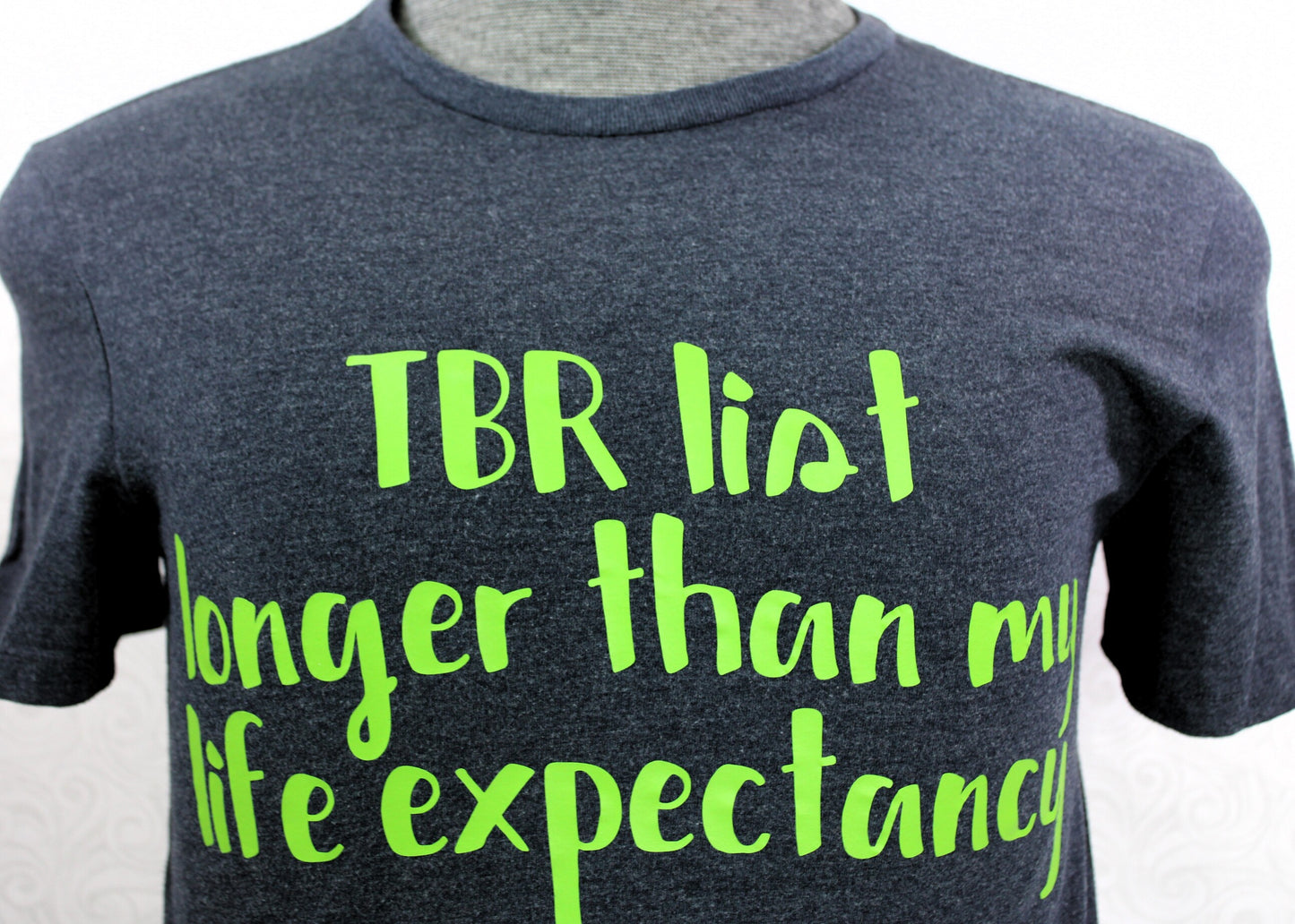 TBR List Longer Than My Life Tee: Embrace the Reading Adventure!