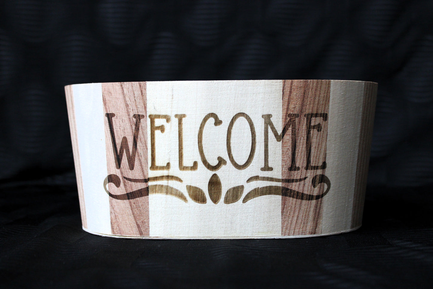 Entryway Home Decor "WELCOME" Bucket