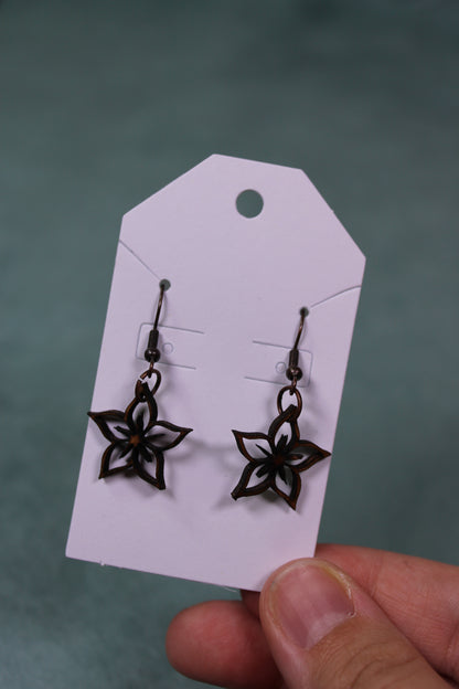 Laser Engraved Earings