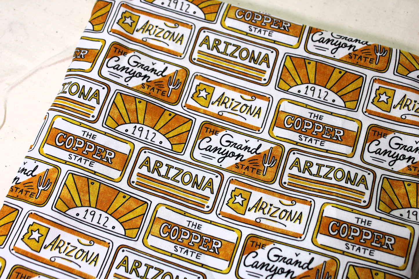 Arizona, The Grand Canyon State Zip Close Pouch