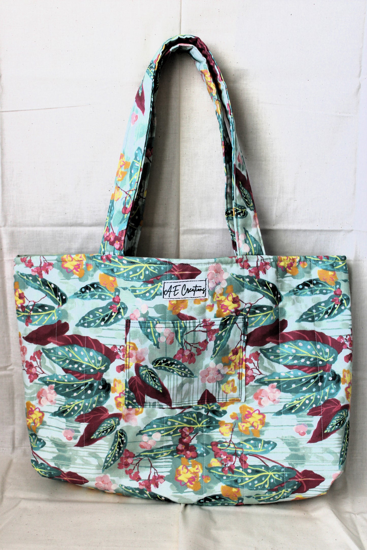 Handsewn Oversized Tote Bags - Multiple Patterns