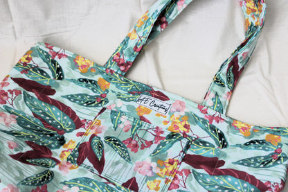 Handsewn Oversized Tote Bags - Multiple Patterns