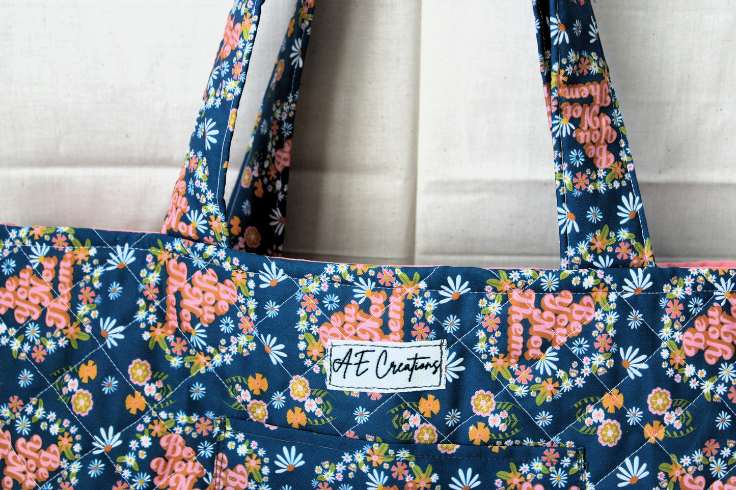 Handsewn Oversized Tote Bags - Multiple Patterns