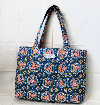 Handsewn Oversized Tote Bags - Multiple Patterns